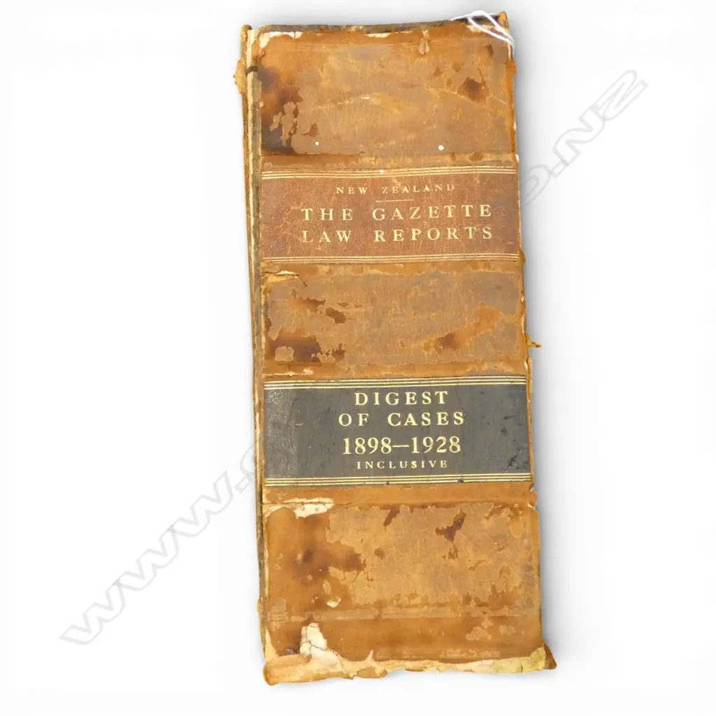 THE GAZETTE LAW REPORTS - DIECAST OF CASES 1898 - 1928 Image 1++