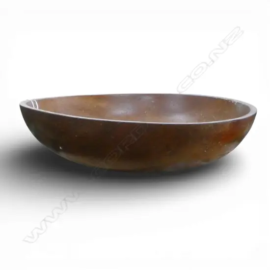 LARGE NZ POHUTAKAWA TURNED WOOD BOWL DIA470MM