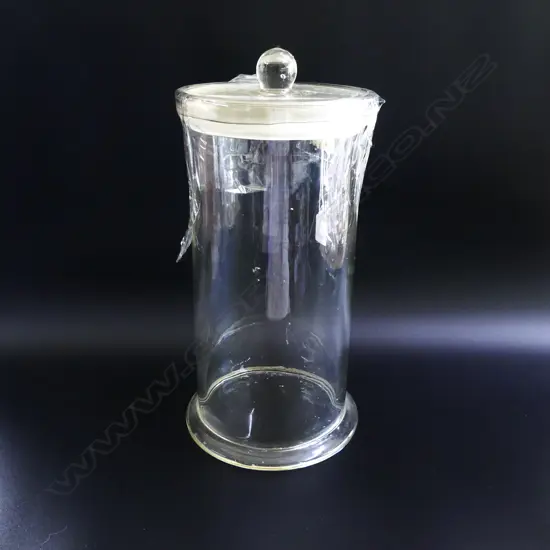 VINTAGE GLASS LOLLY JAR H360MM