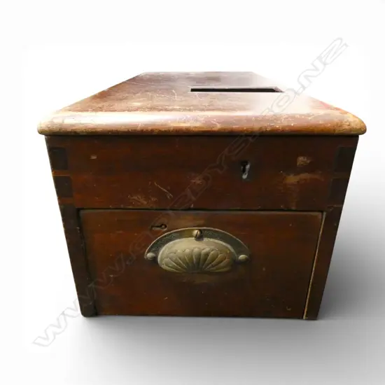 EARLY 20thC CASH REGISTER L.490mm