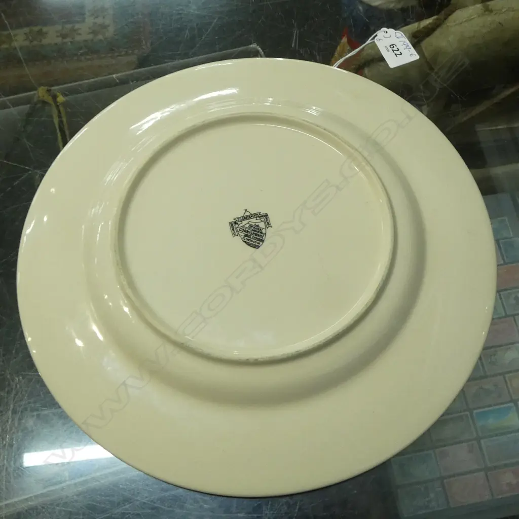 6 LG CORNISH WARE PLATES Dia.305mm Image 1++