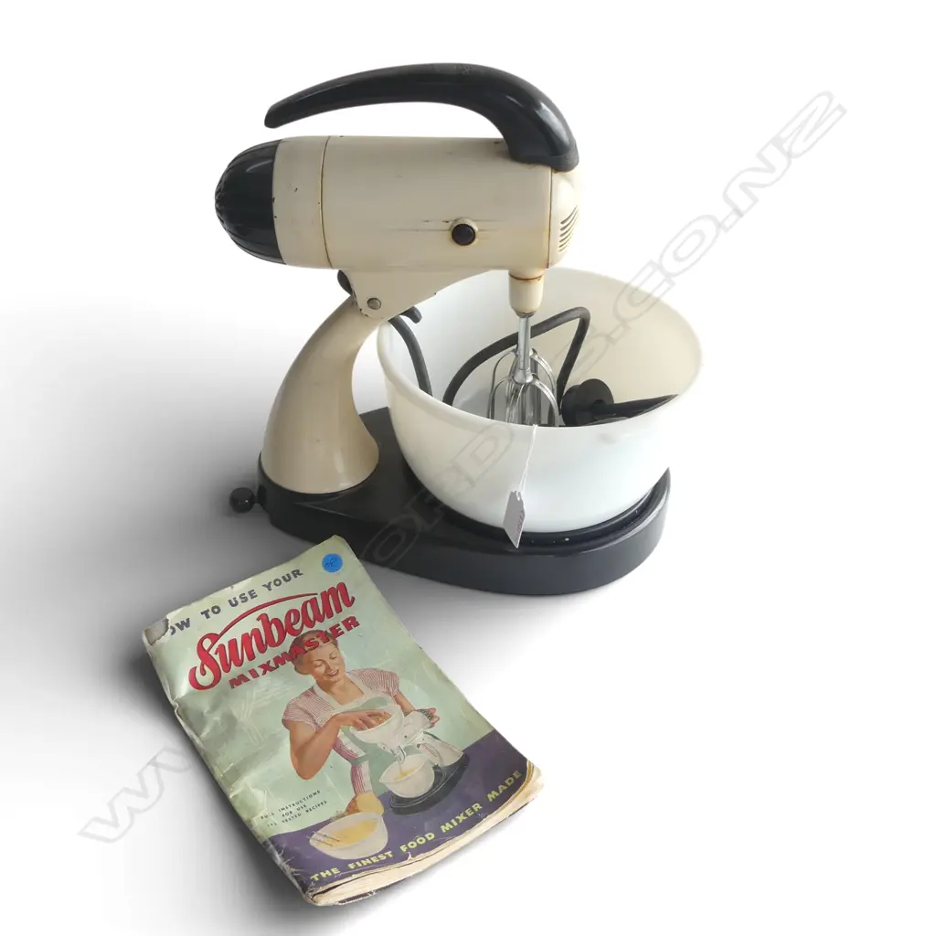 VINTAGE SUNBEAM MIXMASTER & MANUAL Image 1++