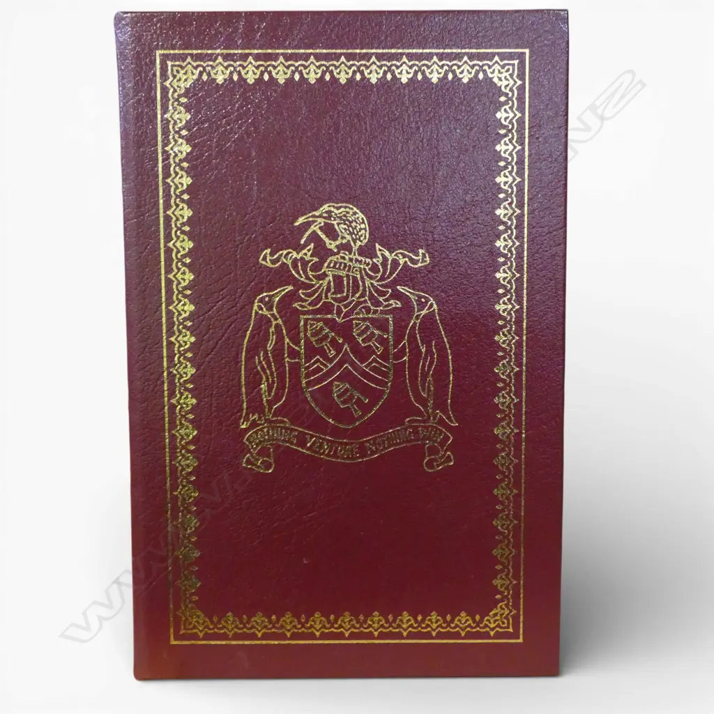 RARE SIGNED COPY OF SIR EDMUND HILLARY'S HIGH ADVENTURE, EASTON PRESS LEATHER-BOUND COLLECTOR'S EDITION  Image 1++