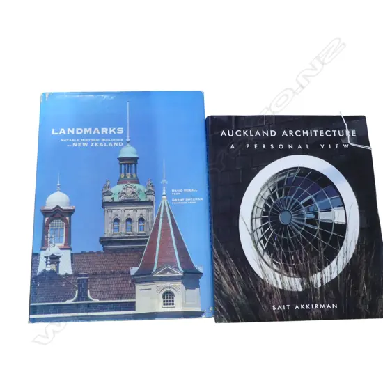 2 ARCHITECTURE BOOKS; A PERSONAL VIEW / LANDMARKS