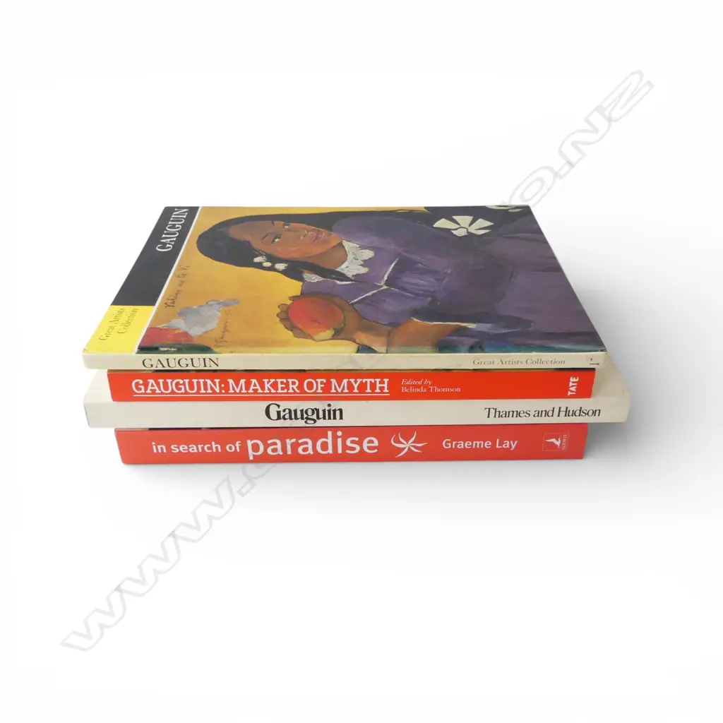 4 BOOKS ON GAUGUIN Image 1++
