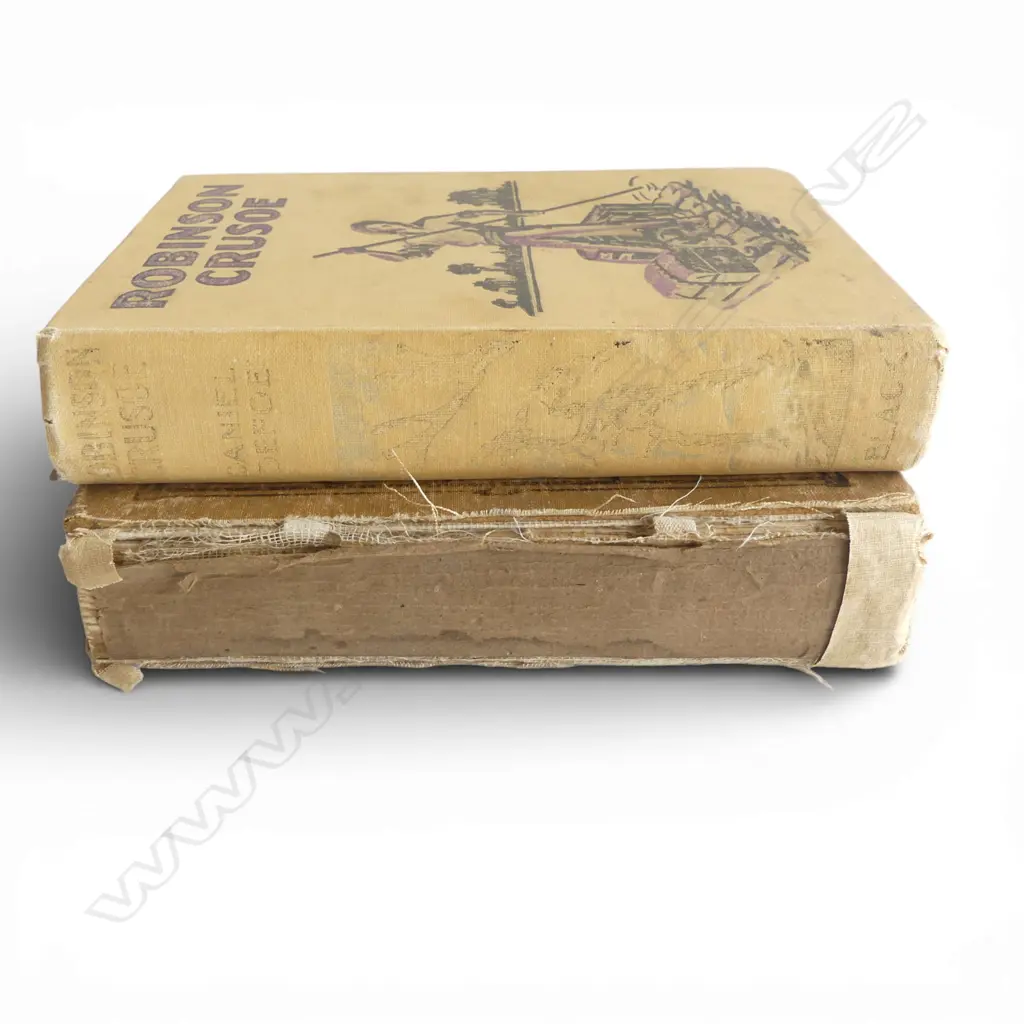 ROBINSON CRUSOE & THE GOLDEN STAIRS WITH ILLUSTRATIONS (DAMMAGED SPINE) Image 1++