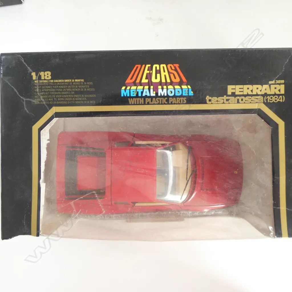 3 BOXED BBURAGO DIE-CAST MODELS Image 1++