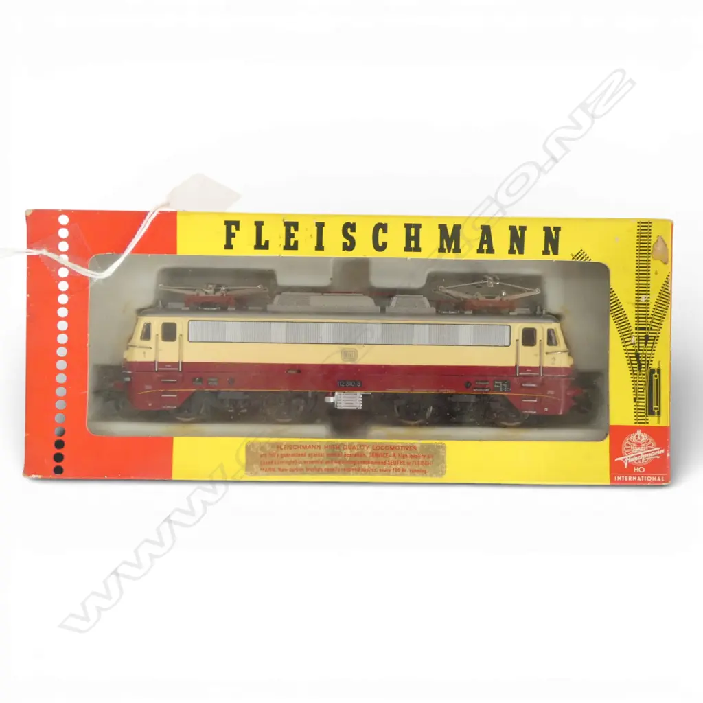 BOXED FLEISCHMANN HO DB ELECTRIC LOCOMOTIVE 4336 112 310-8 Image 1++