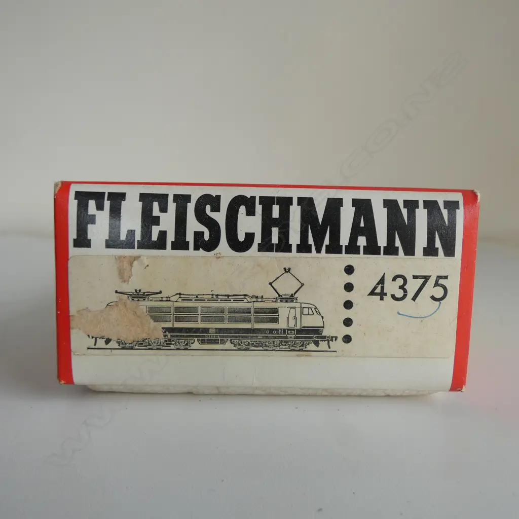 BOXED FLEISCHMANN HO DB ELECTRIC LOCOMOTIVE ELOK SERIES 4375 103 118-6 Image 1++