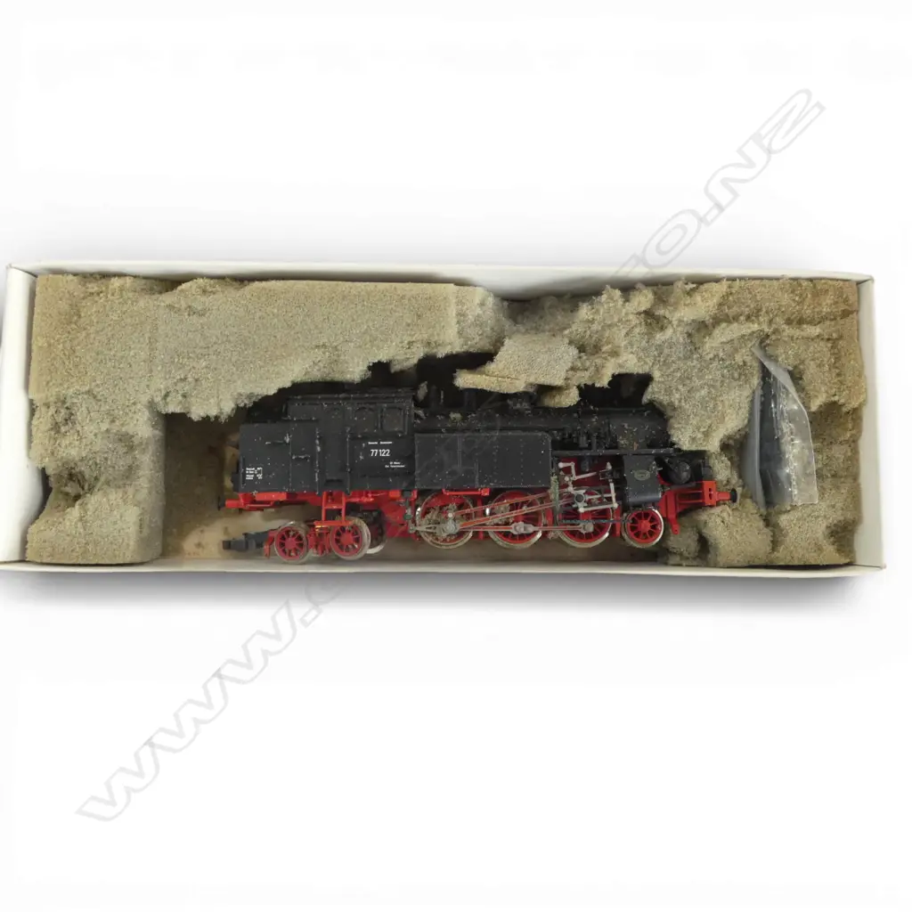 BOXED RIVAROSSI 77122 DB 1360 LOCOMOTIVE ENGINE with manual etc, original packaging degraded Image 1++
