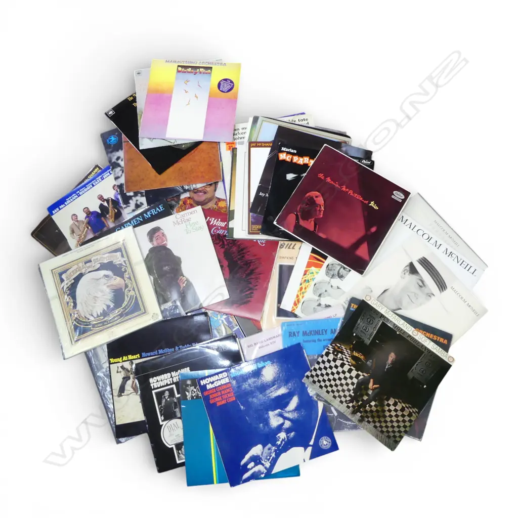 ASST. JAZZ LPs Incl. CARMEN MCRAE, JACKIE MCLEAN, RAY MCKINLEY etc Provenance: Ex Collection Wellington Choy Image 1++