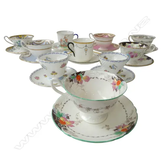 10 SHELLEY CHINA C/S MIXED PATS