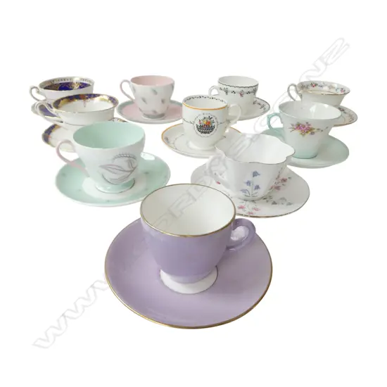 10 SHELLEY CHINA CSS MIXED PATS