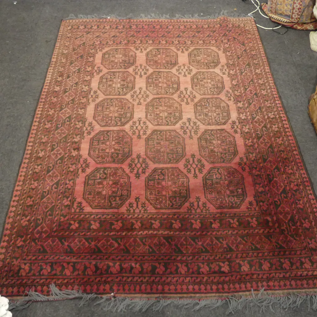 HAND KNOTTED WOOL PILE RUG 2350x1600mm Image 1++