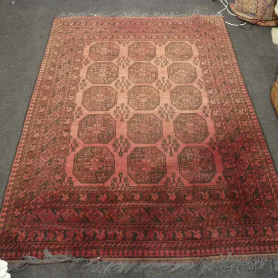 HAND KNOTTED WOOL PILE RUG 2350x1600mm