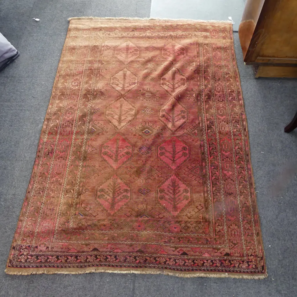 HAND KNOTTED ALL WOOL RUG 2150x1500mm Image 1++