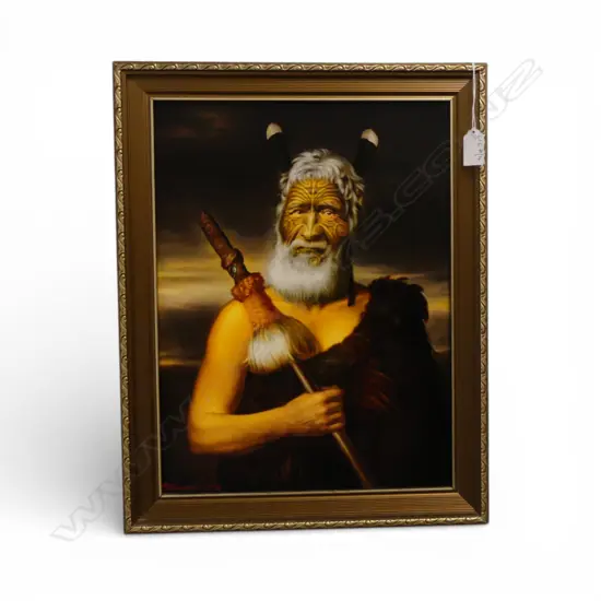 LINDAUER PORTRAIT PRINT; ERUERA MAIHI PATUONE 390x290mm