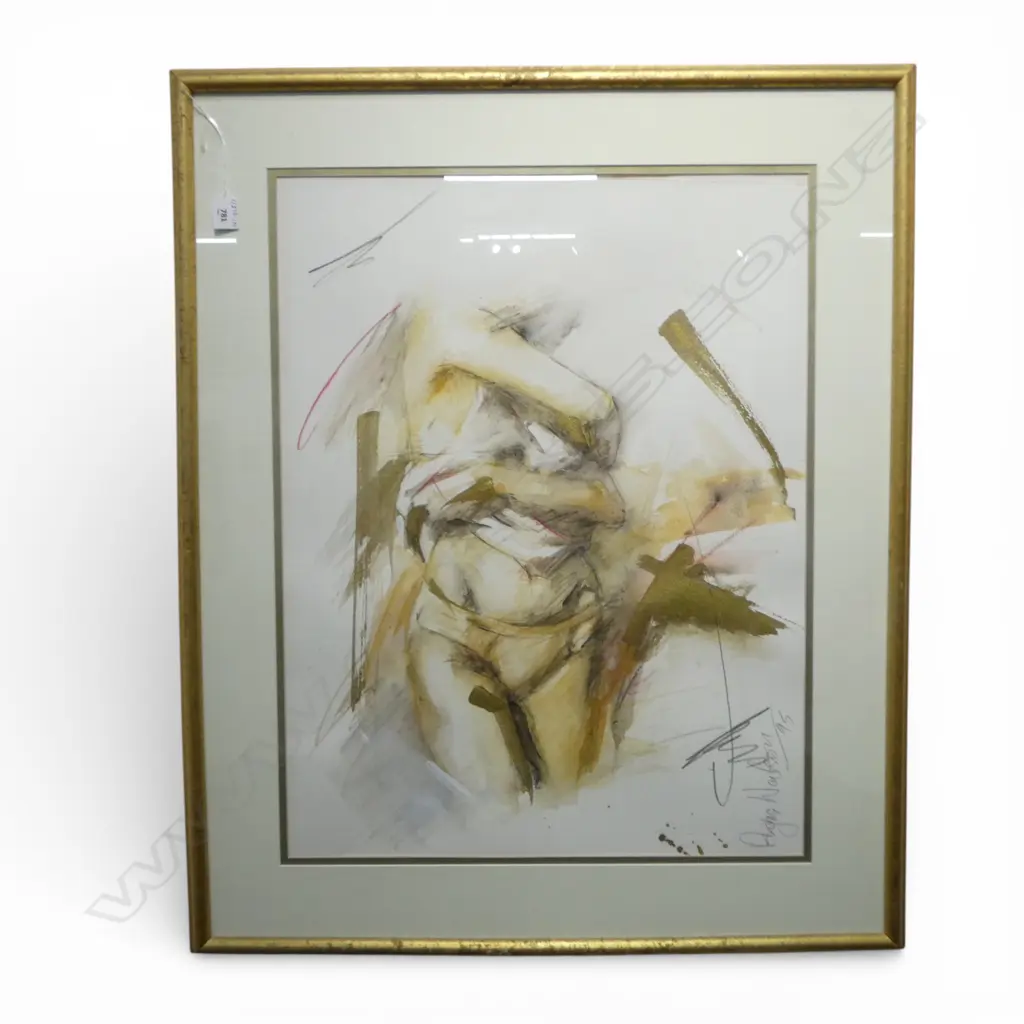 ANGUS WATSON, 'NUDE'  '95, WATERCOLOUR AND ACRYLIC, 535 X 685 MM  Image 1++