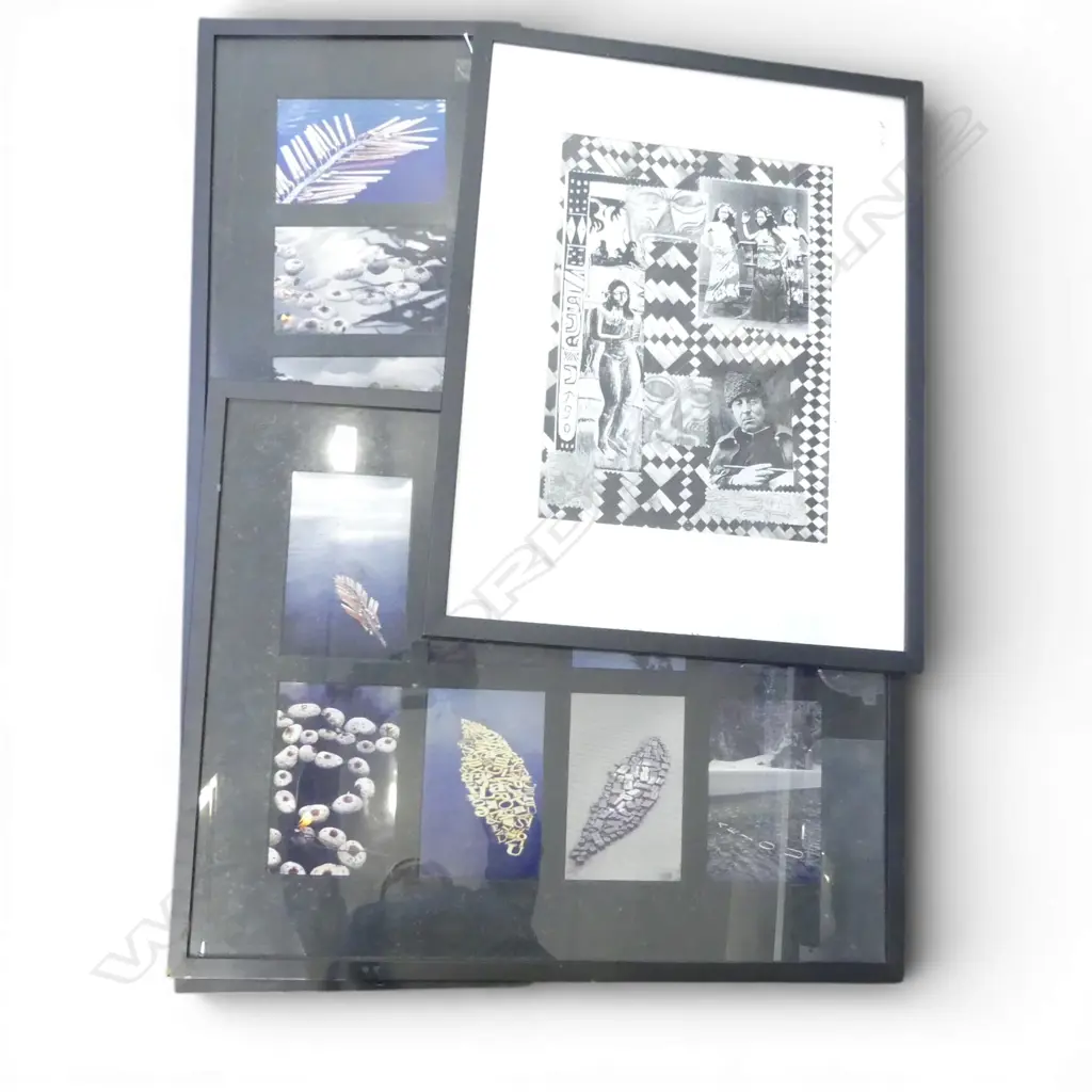 3 ARTWORKS; 2 PHOTO SETS, GAUGUIN PRINT 405x290mm Image 1++