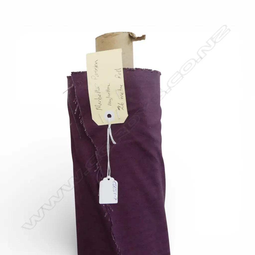 FABRIC BOLT; MARBELLA PASSION, POLY COTTON, 26M Image 1++