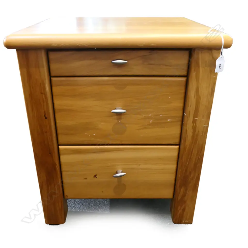 MODERN BEDSIDE TABLE 500x450x560mm Image 1++