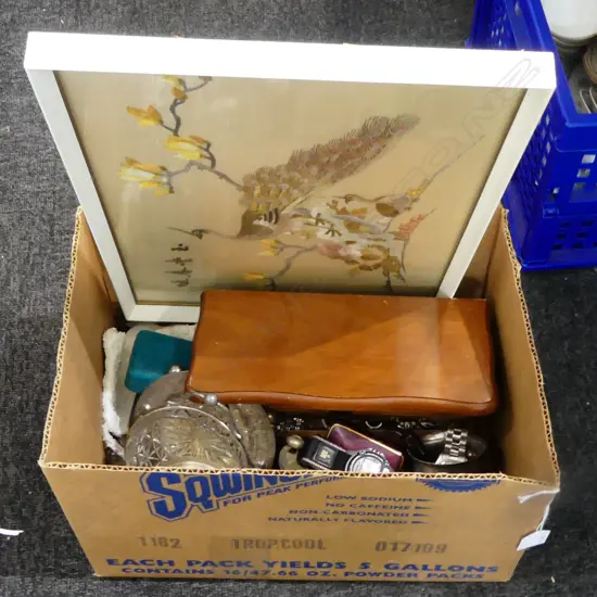 JEWELLERY BOX & ASST. CONTENTS