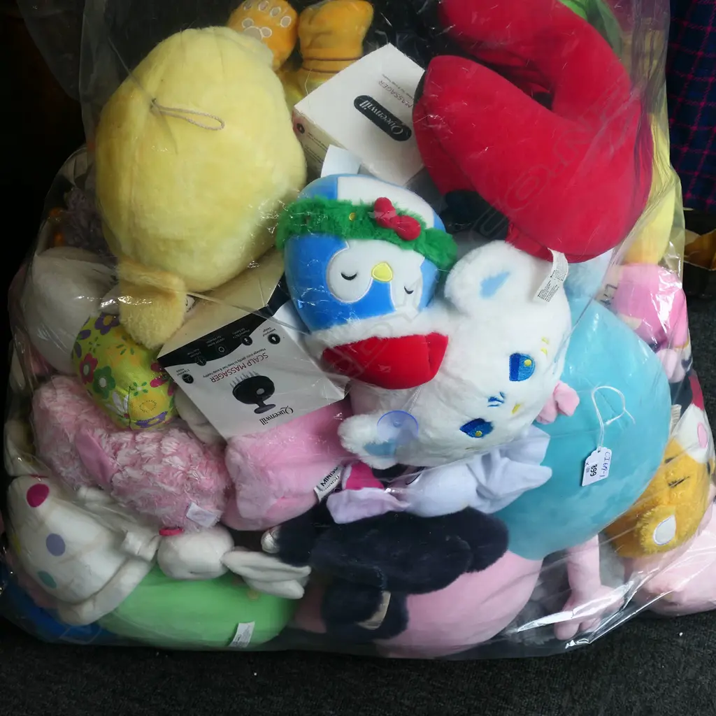 LGE BAG SOFT TOYS + 2 SCALP MASSAGES Image 1++