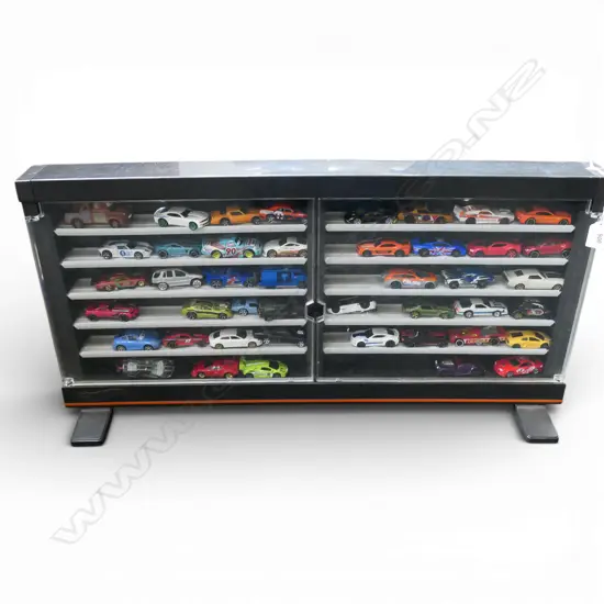 HOT WHEELS CAR DISPLAY RACK W.735mm H.365mm
