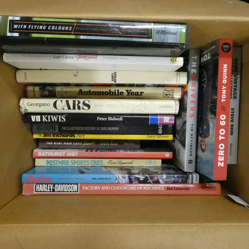 ASST. BOOKS; CARS / MOTORING INTEREST Image 1++