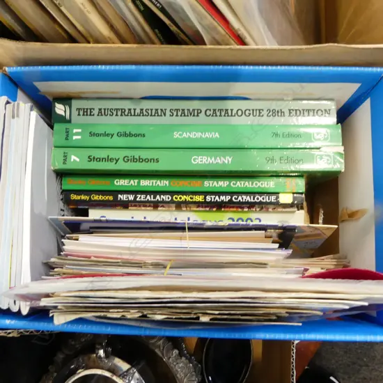 STAMP CATALOGUES ETC