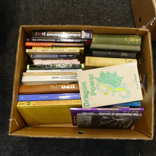 ASST. BOOKS; SUPERNATURAL, UFO, CLAIRVOYANT, etc