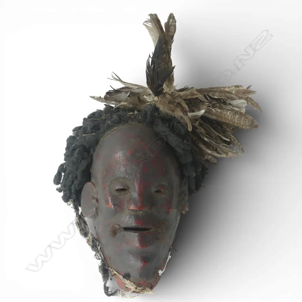 TRIBAL MASK H.300mm EX JOHN PERRY ESTATE Image 1++