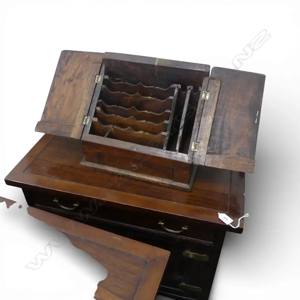 MAHOGANY DESK COMPENDIUM 345x210x305mm Image 1++