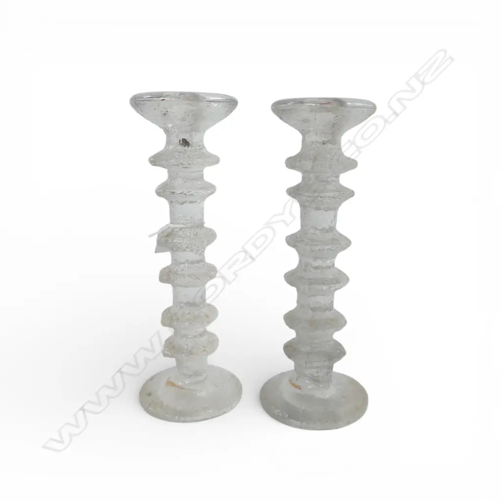 PR IITTALA FINLAND FESTIVO CANDLESTICKS H.240mm Image 1++