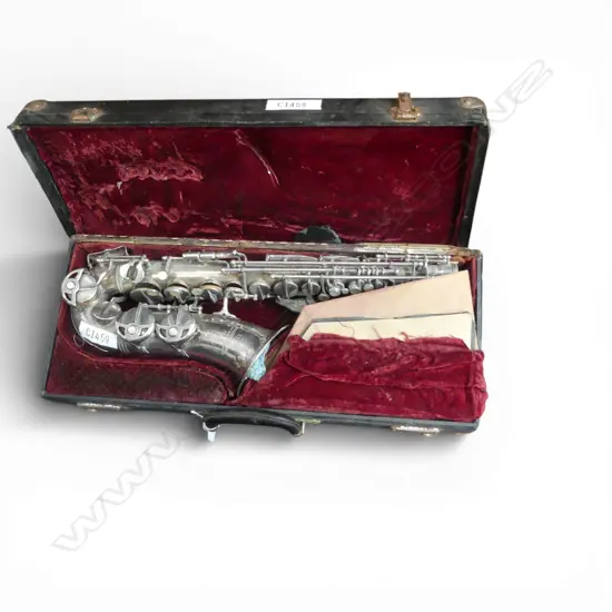 1955 SAXOPHONE - STRASSER MARIGAUX PARIS, CASE AF