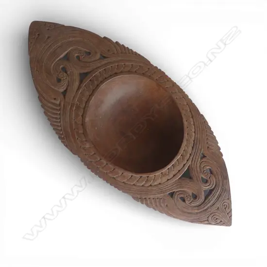 TROBRIAND ISLAND FEAST BOWL W.440mm