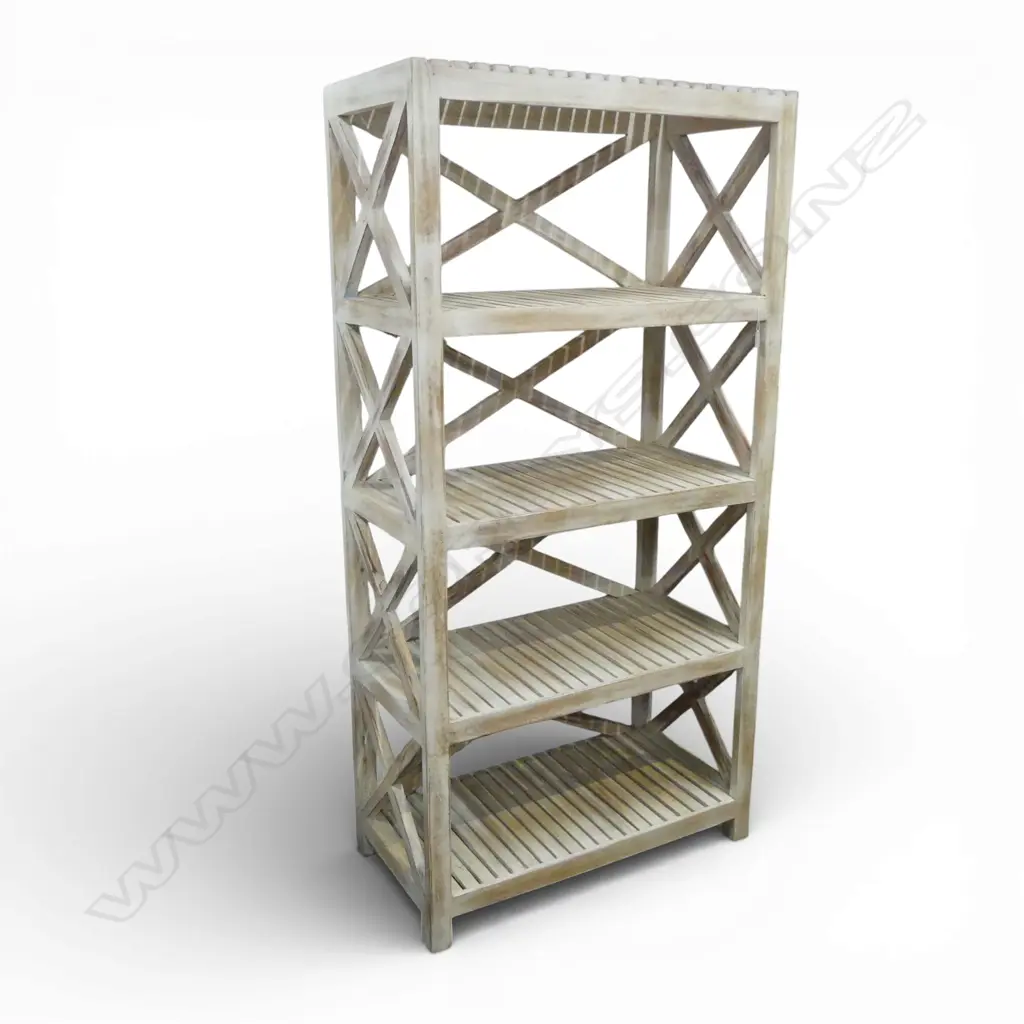 N.Z. MODERN 4 TIER BOOK SHELF 900x450x1800mm Image 1++
