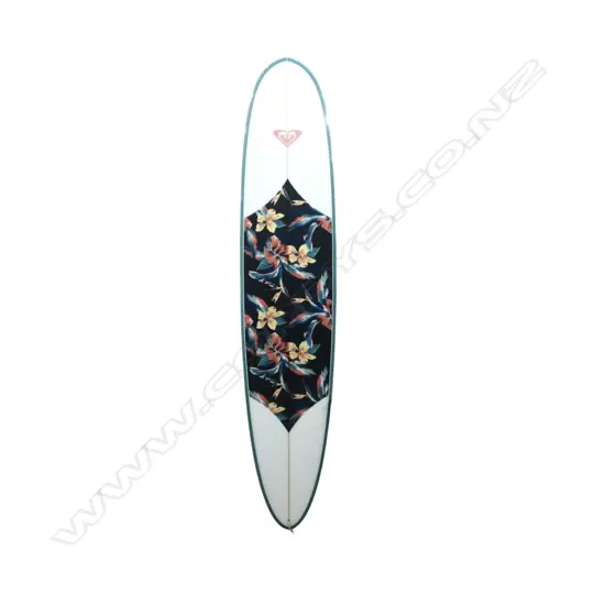 ROXY LONGBOARD SURBOARD 9'1 x 22 3/4 x 2 7/8 68.7L w. future 6 fins, in bag