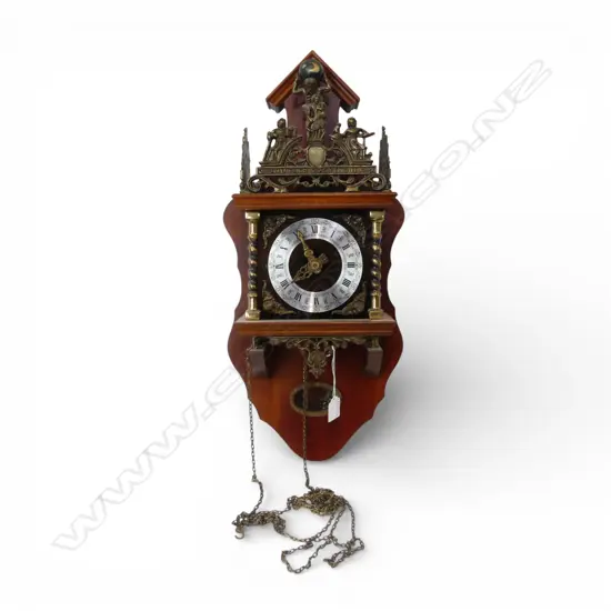 ANTIQUE STYLE WALL CLOCK 600x270mm