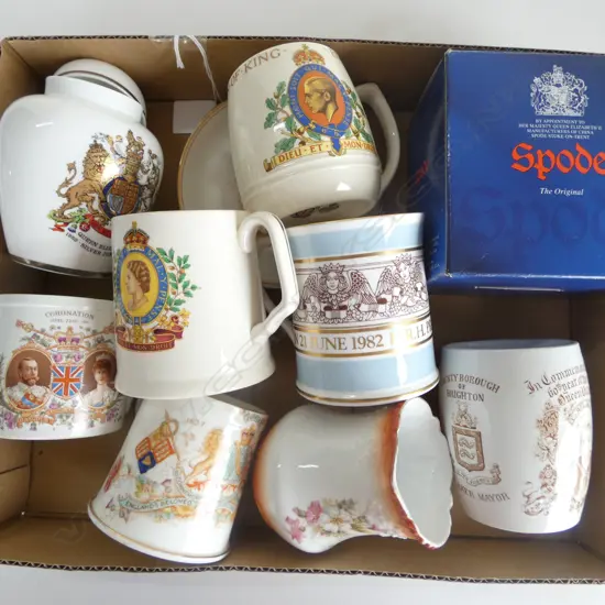 10 VINTAGE CORONATION  PCS