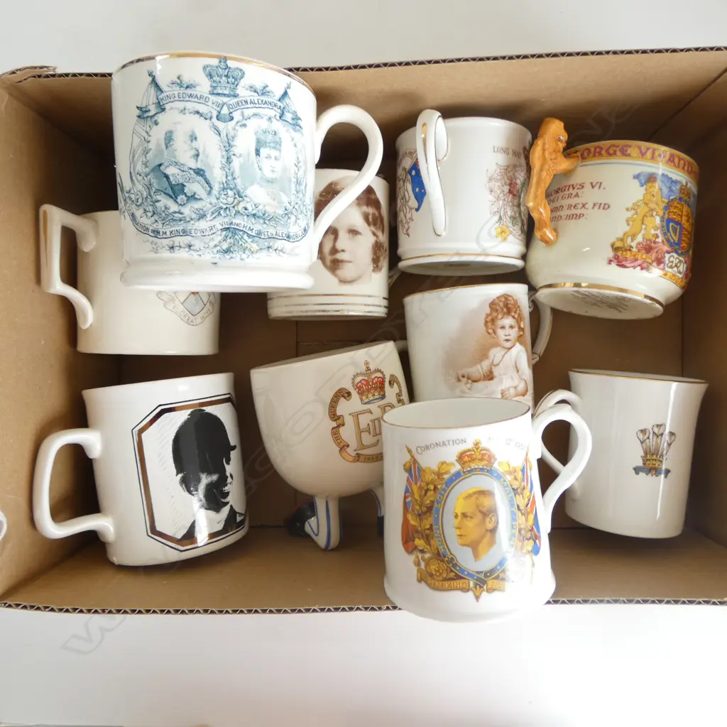 10 VINTAGE CORONATION  PCS Image 1++