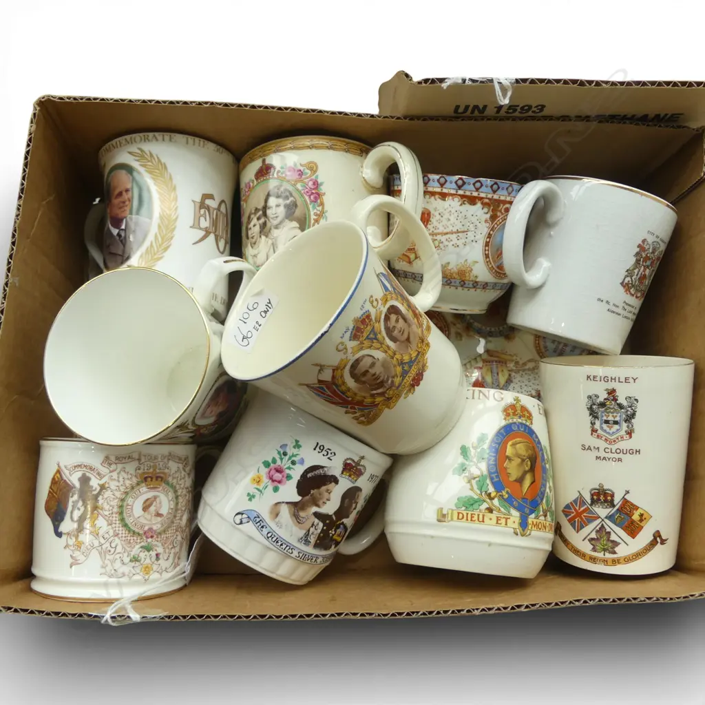 10 VINTAGE CORONATION  PCS Image 1++