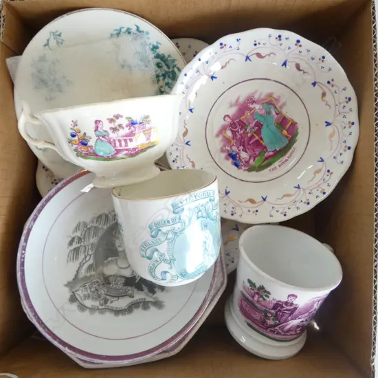 6PCS VICT ETC  ROYALTY CORONATION CHINA