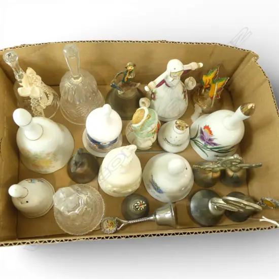 COLLECTION OF 20 SMALL BELLS