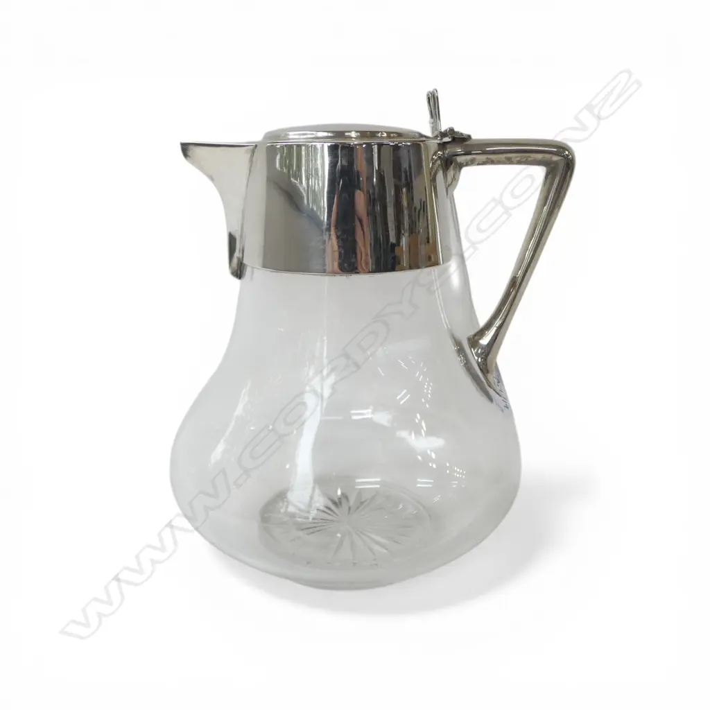 **RTV** STG SILVER JUG, MAPPIN & WEBB LONDON 1905 H.175mm Image 1++