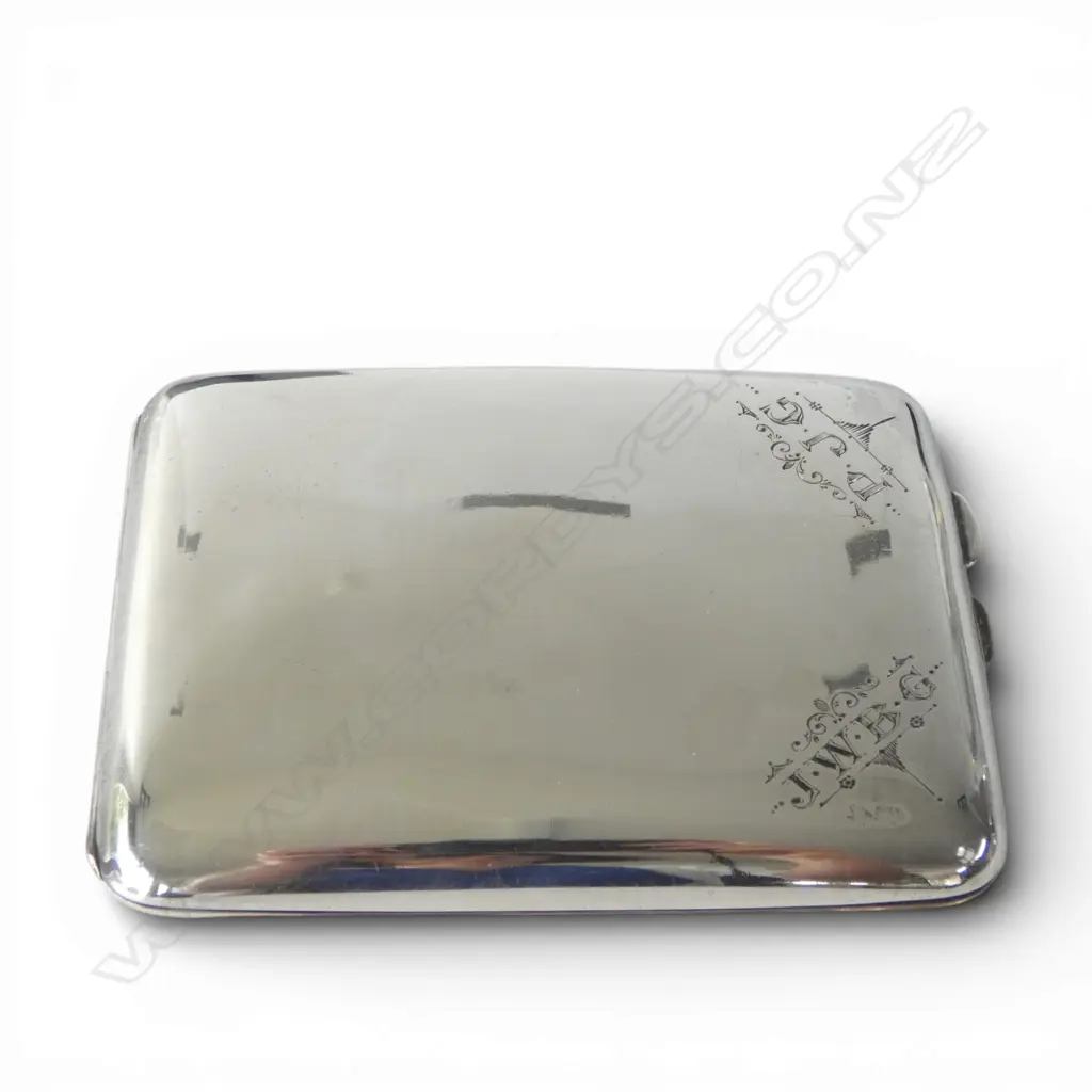 S/SILVER CIG CASE 156GMS Image 1++