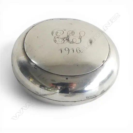 S/SILVER TOBACCO HOLDER 72GMS