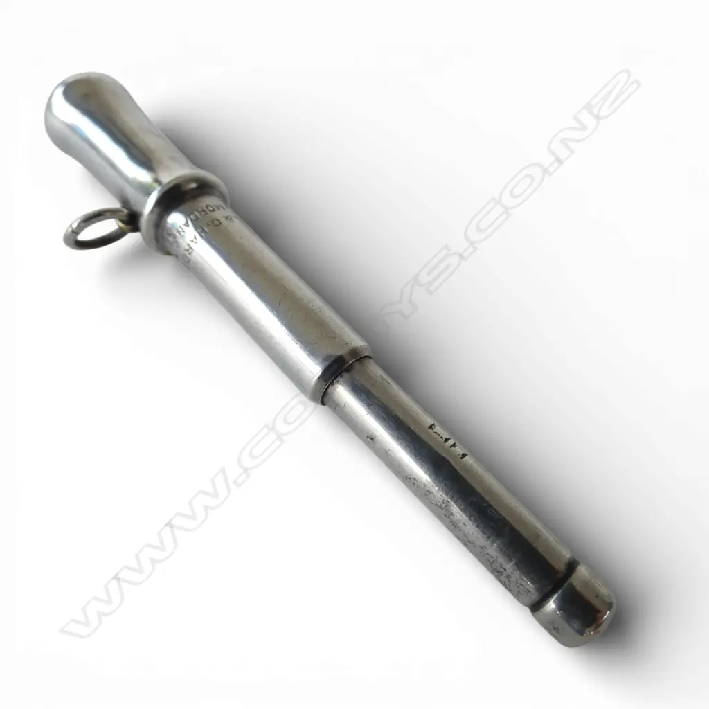 SAMPSON MORDON CIGAR PIECER S/SILVER LONDON 1904 8GMS Image 1++