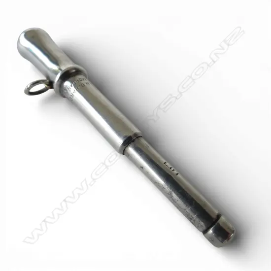 SAMPSON MORDON CIGAR PIECER S/SILVER LONDON 1904 8GMS