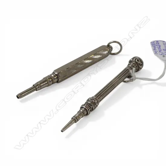 S/SILVER MORDEN & CO PROPELLING PENCIL & ANOTHER